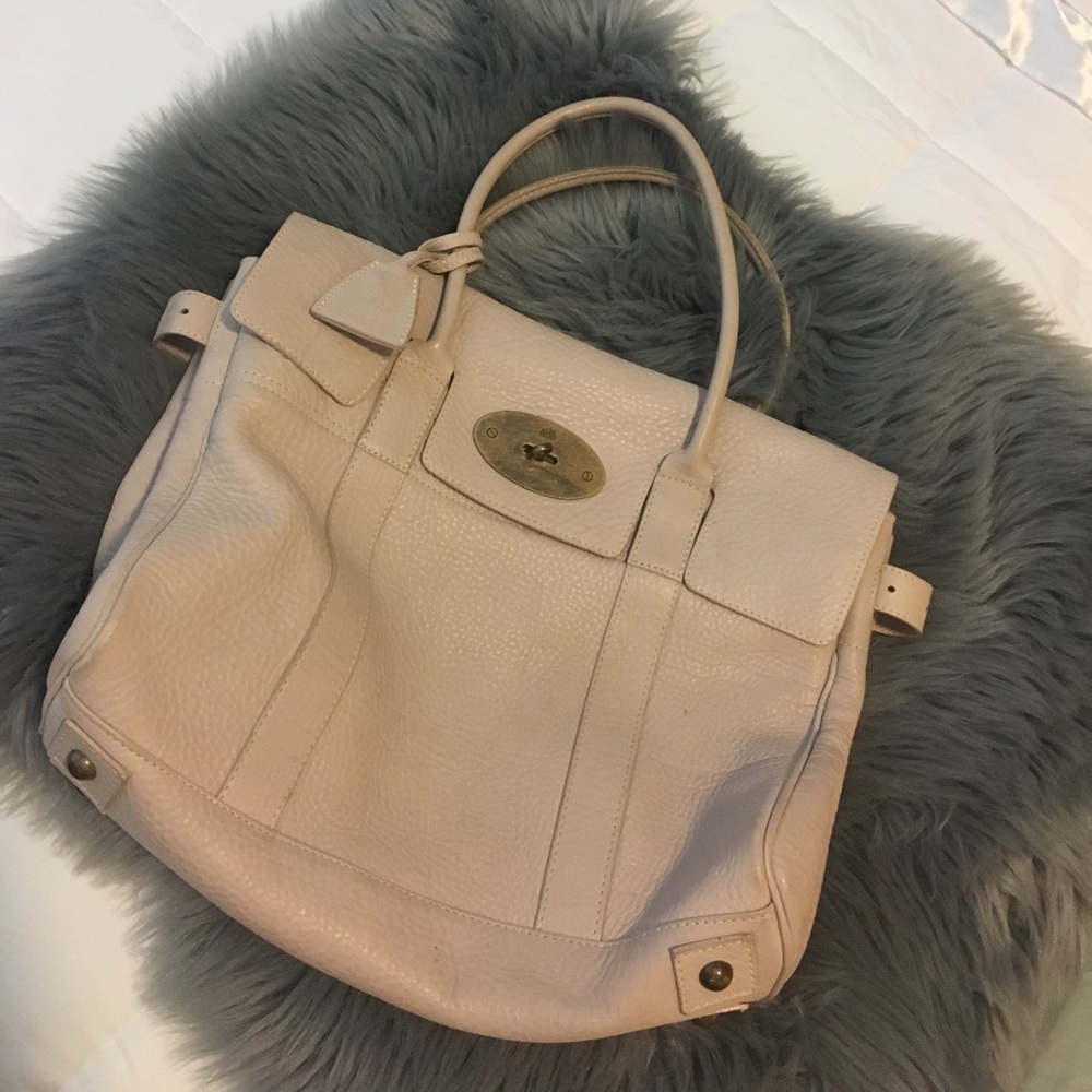 Mulberry Heritage Bayswater Tote (Dusty Pink)